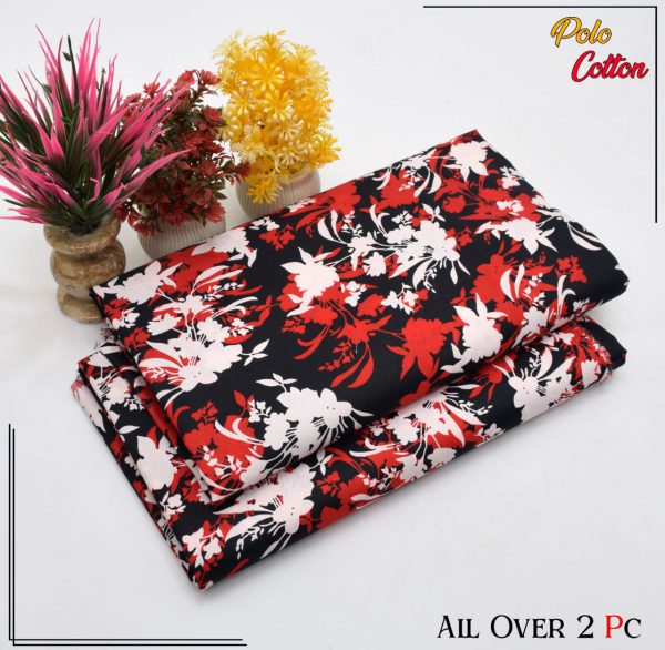 Floral print 2 piece suit
