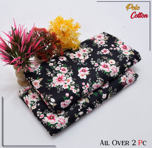 Floral print 2 piece suit