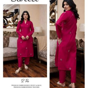 Bareeze Premium LAWN Embroidered All-Over 2pcs