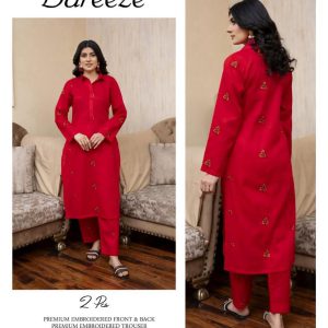 Bareeze Premium LAWN Embroidered All-Over 2pcs