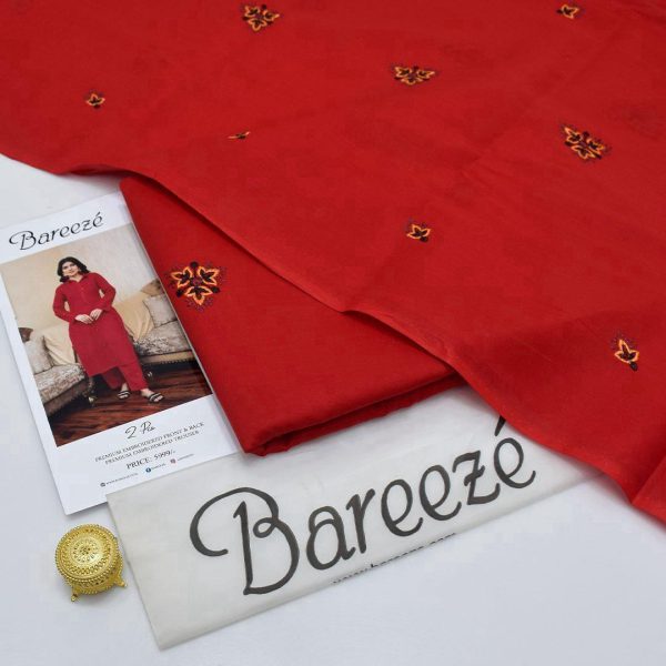 Bareeze Premium LAWN Embroidered All-Over 2pcs - Image 2