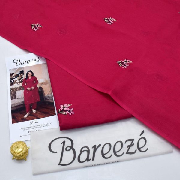 Bareeze Premium LAWN Embroidered All-Over 2pcs - Image 2