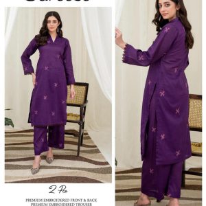 Bareeze Premium LAWN Embroidered All-Over 2pcs