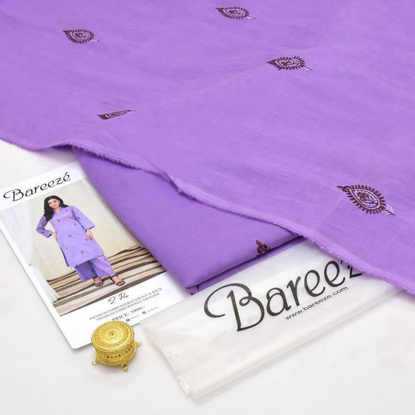 Bareeze Premium LAWN Embroidered All-Over 2pcs - Image 2