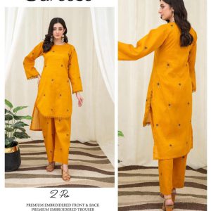 Bareeze Premium LAWN Embroidered All-Over 2pcs