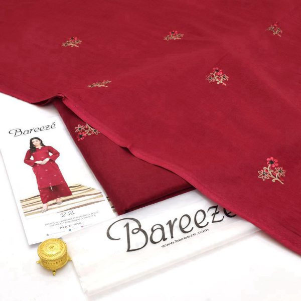 Bareeze Premium LAWN Embroidered All-Over 2pcs - Image 2