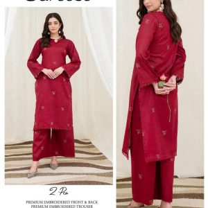 Bareeze Premium LAWN Embroidered All-Over 2pcs