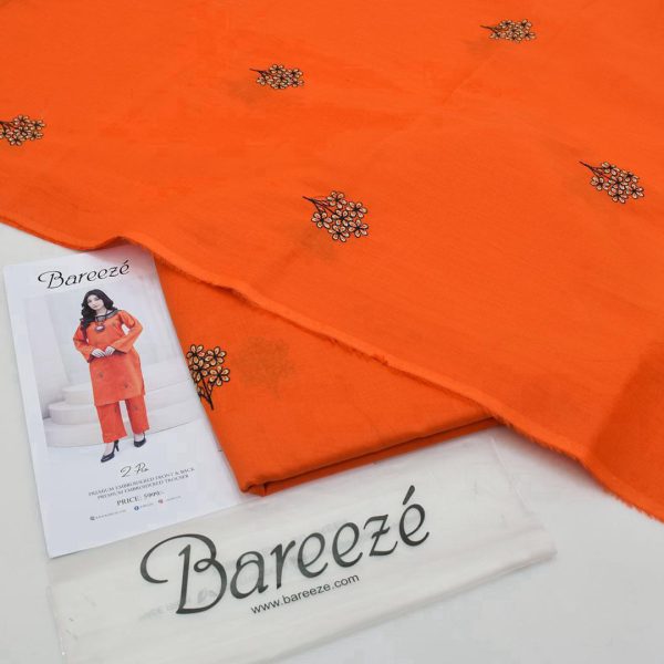 Bareeze Premium LAWN Embroidered All-Over 2pcs - Image 2