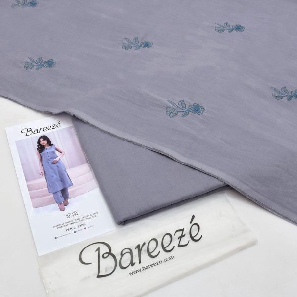 Bareeze Premium LAWN Embroidered All-Over 2pcs - Image 2