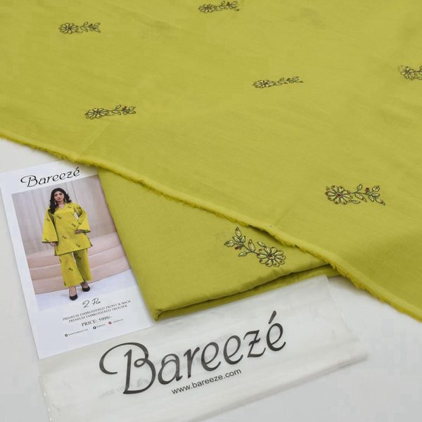 Bareeze Premium LAWN Embroidered All-Over 2pcs - Image 2