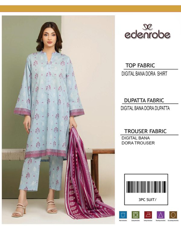 Edenrobe 3-Piece Lawn Suit