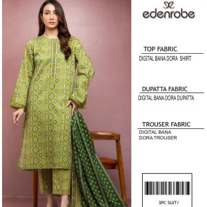 Edenrobe 3-Piece Lawn Suit