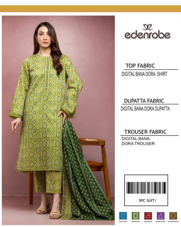 Edenrobe 3-Piece Lawn Suit