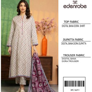 Edenrobe 3-Piece Lawn Suit