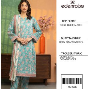 Edenrobe 3-Piece Lawn Suit