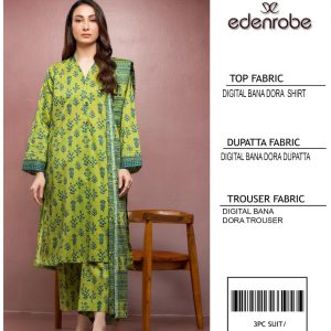 Edenrobe 3-Piece Lawn Suit