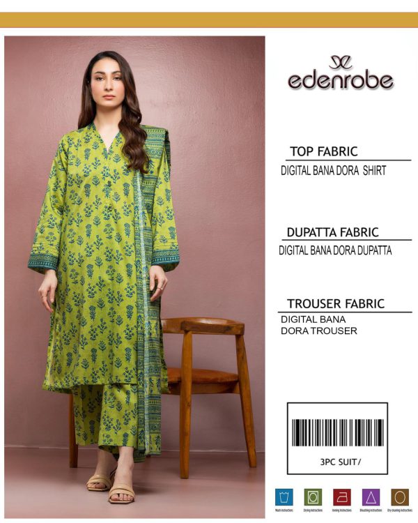 Edenrobe 3-Piece Lawn Suit