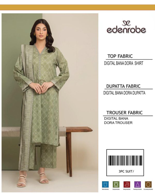 Edenrobe 3-Piece Lawn Suit