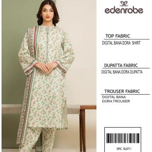 Edenrobe 3-Piece Lawn Suit