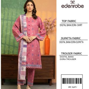 Edenrobe 3-Piece Lawn Suit