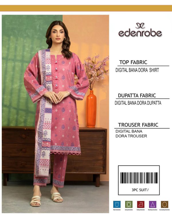 Edenrobe 3-Piece Lawn Suit