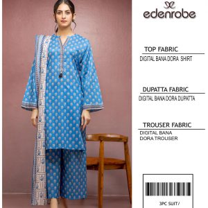 Edenrobe 3-Piece Lawn Suit